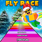 Ikon untuk game mini roblox Fly Race! 