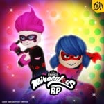Ikone des Roblox-Minispiels Miraculous RP: Ladybug & Cat Noir 