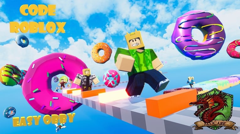 Roblox codes on the Easy Obby mini game 