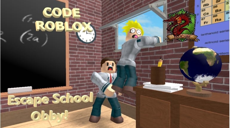 Escape School Obby 迷你游戏上的 Roblox 代码！ 