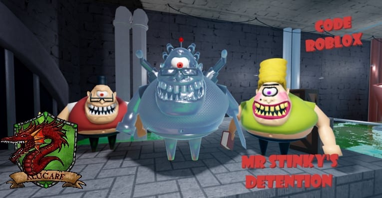 Roblox codes on the mini game MR STINKY'S DETENTION 