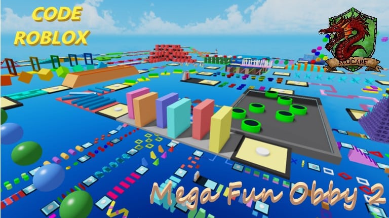 Roblox Codes on Mega Fun Obby 2 Mini Game 