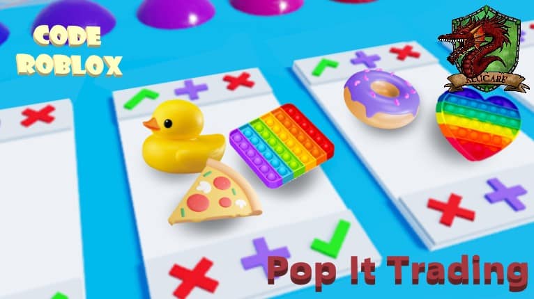 Roblox-Codes im Minispiel Pop It Trading 