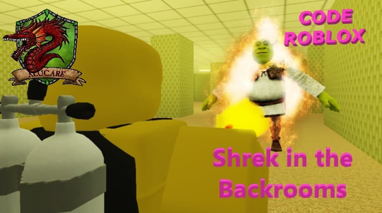 Códigos de Roblox en el mini juego Shrek in the Backrooms 