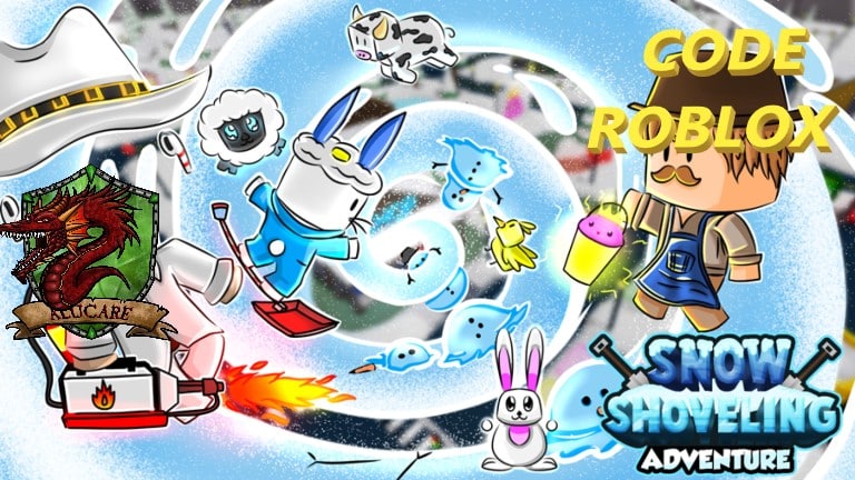 Roblox-Codes im Schneeschaufel-Abenteuer-Minispiel 