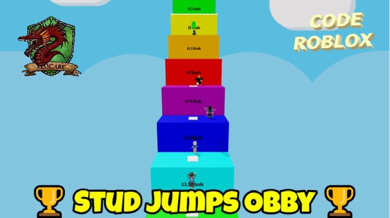 Códigos Roblox no jogo Stud Jumps Obby 