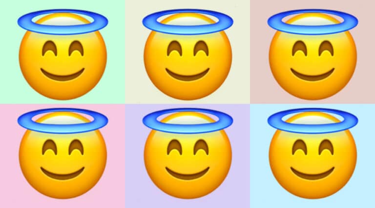 angelic emoji
