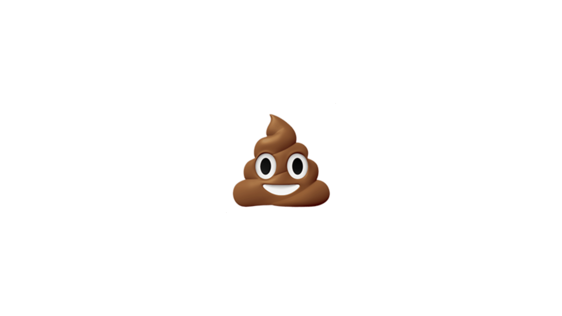 Picture illustration of poo emoji