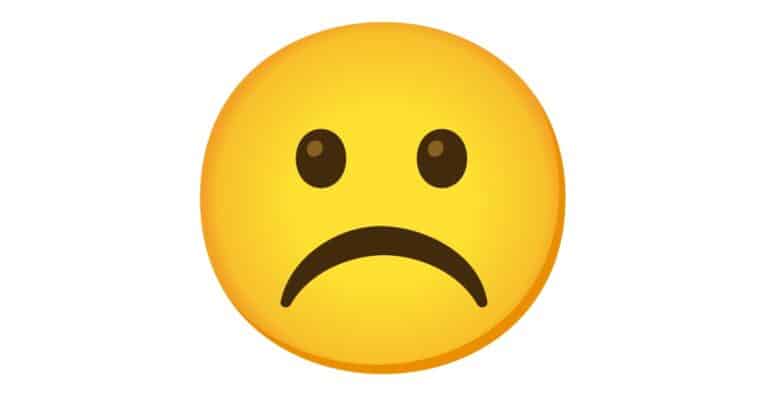 Ilustración en imagen del emoji de cara enojada