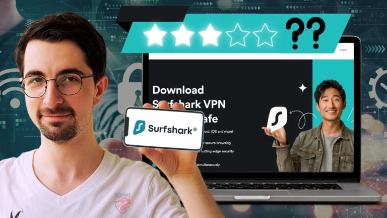 Opiniões sobre Surfshark VPN, as nossas informações