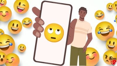 Иллюстрация лица, закатывающего глаза эмодзи