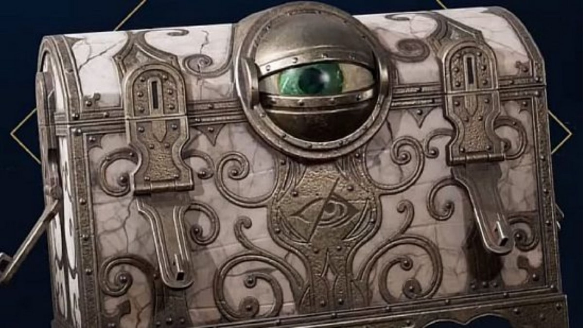 Chest with an eye in Hogwarts Legacy
