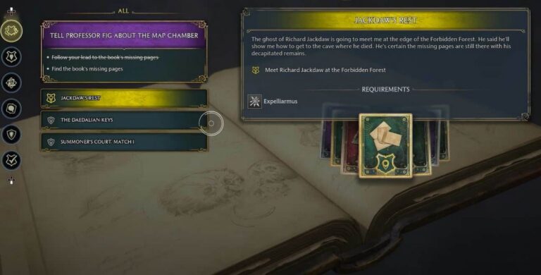 Desbloqueo de puntos de talento en Hogwarts Legacy