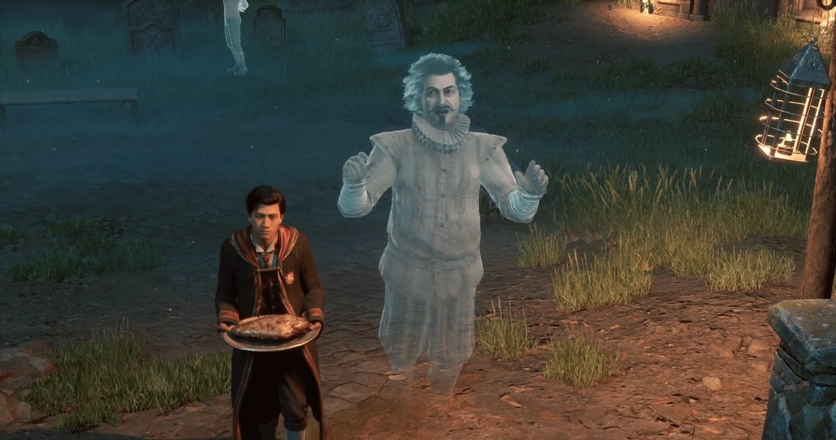 Personagens fantasmas no legado de Hogwarts