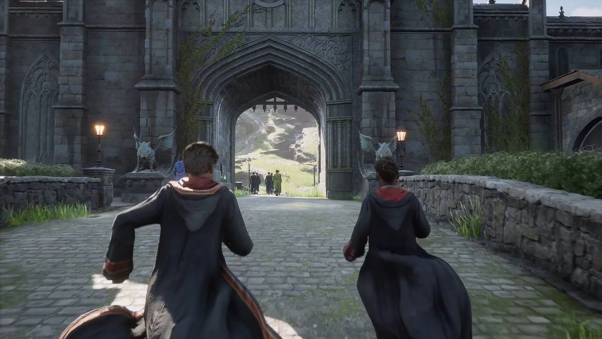 Sprint dans Hogwarts Legacy