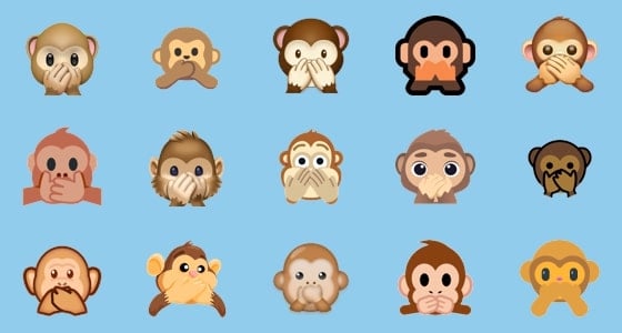 imagem macaco não diz nada