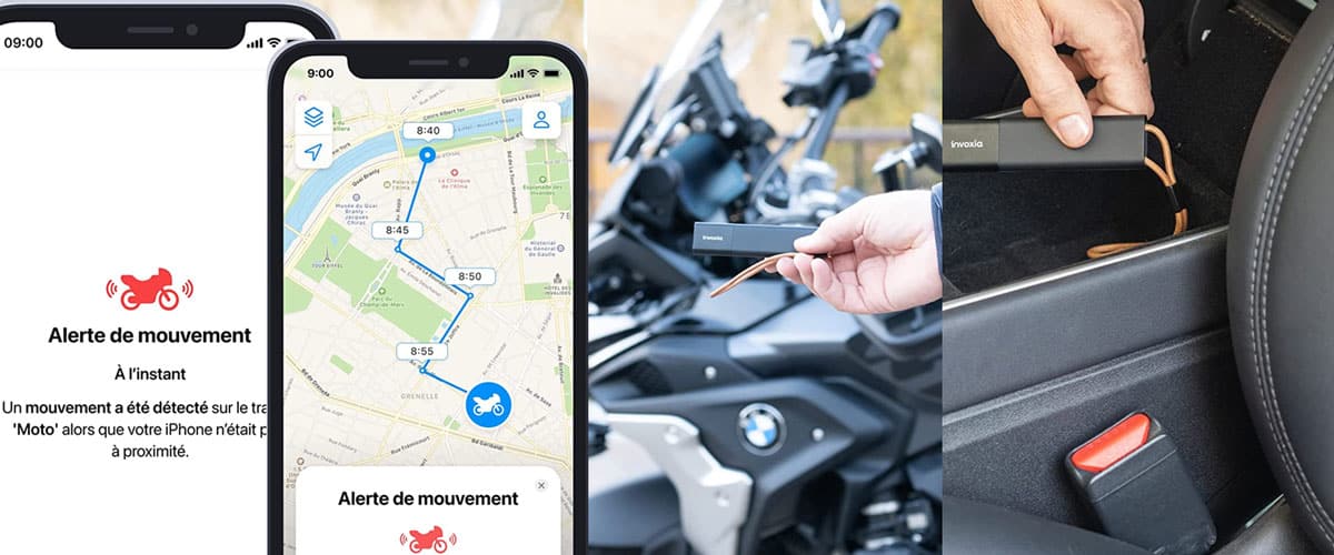 Traceur GPS Pour Véhicule - Suivi En Temps Réel Avec Alarme Antivol - Pour Voiture, Moto, Remorque