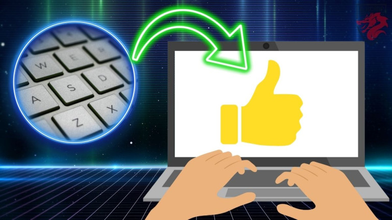 Ilustração da imagem para o nosso artigo "Como fazer um polegar para cima 👍 com o teclado".