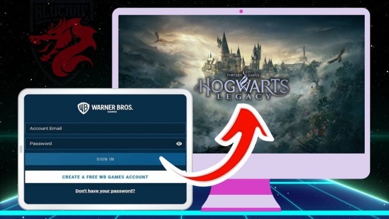 Как связать свой аккаунт Warner Bros с Наследием Хогвартса
