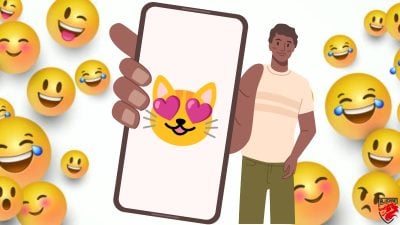 😻 Meaning What does the smiling cat with laughing eyes emoji mean?
