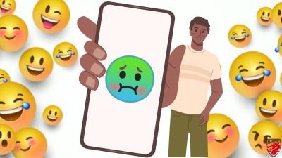 Illustration de l’émoji visage nauséeux 🤢