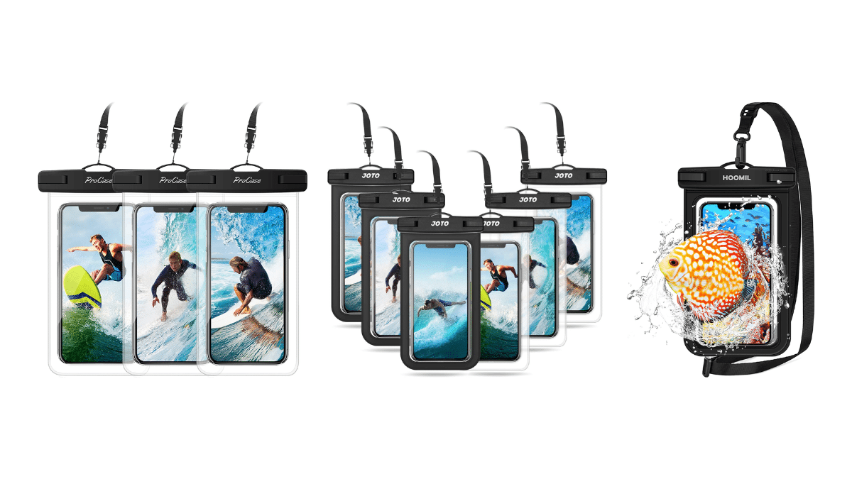 TOP 3 Waterproof Smartphone Pouches
