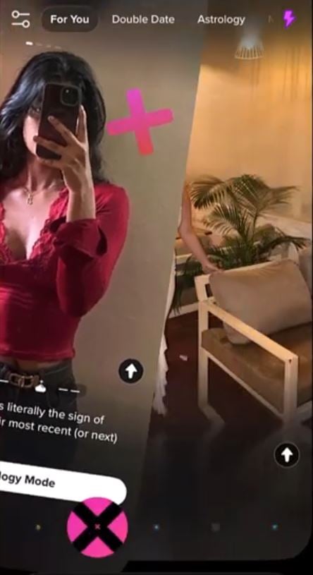 Проведите пальцем влево в Tinder, чтобы пропустить профиль, не поставив ему лайк