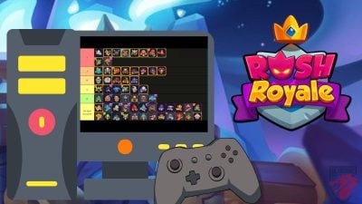 Ilustración para nuestro artículo "Rush Royale Tier List de los mejores personajes".