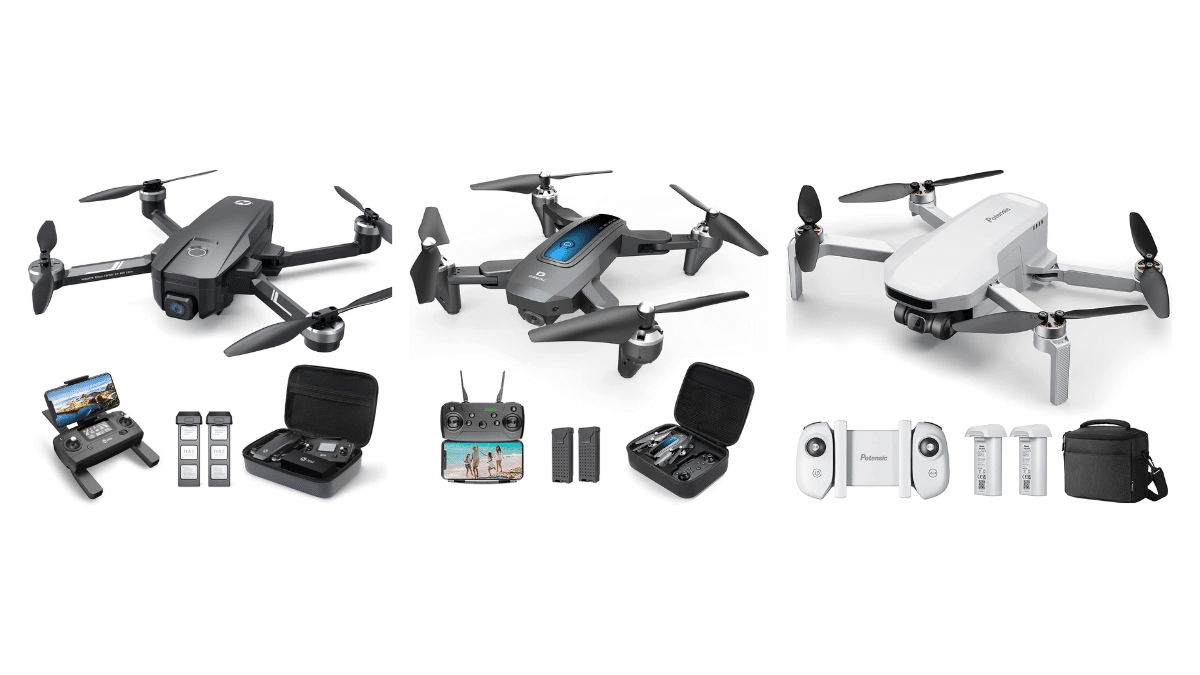 TOP 3 Drones for traveling