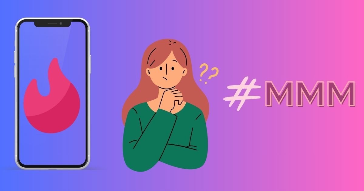 Ilustrasi seseorang yang bertanya-tanya apa arti tagar MMM di Tinder 