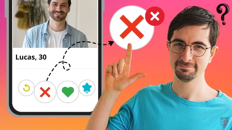 Sådan fortryder du, at du ikke kan lide Tinder