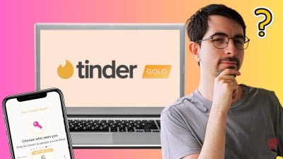 As pessoas vêem o Tinder Gold
