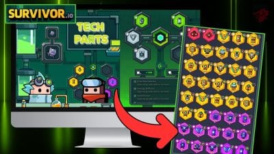 Survivor.Io-rangliste over de bedste tech-dele