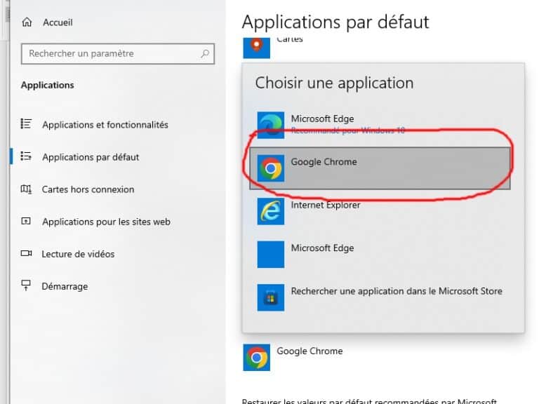 Comment définir Google comme navigateur par défaut ? - 👇Alucare