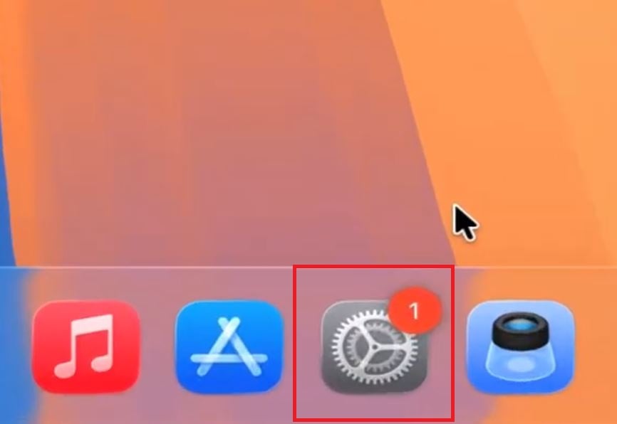 Auf die Systemeinstellungen von macOS zugreifen.