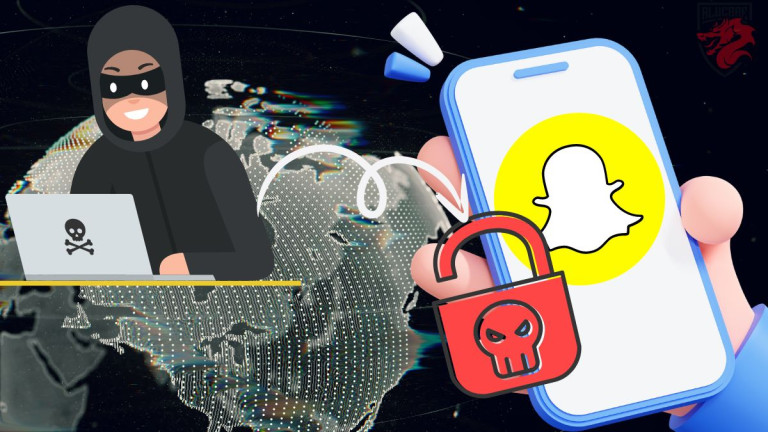 Image illustration for our article "How to hack a SnapChat account".