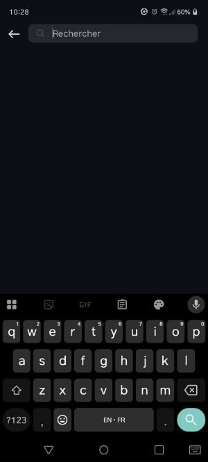 誰かのメールアドレスを入力してインスタグラムで検索する