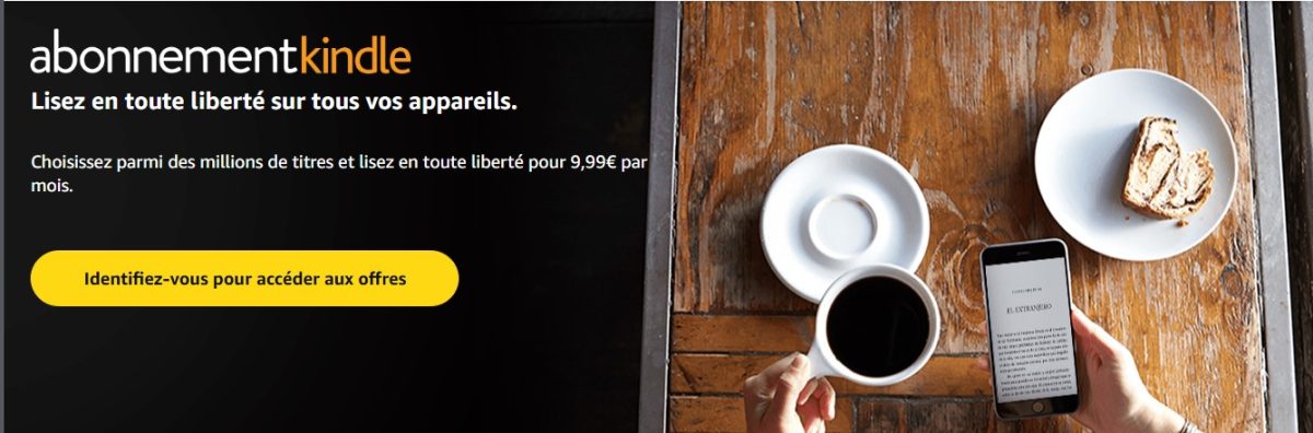 Kindle subscription on Amazon