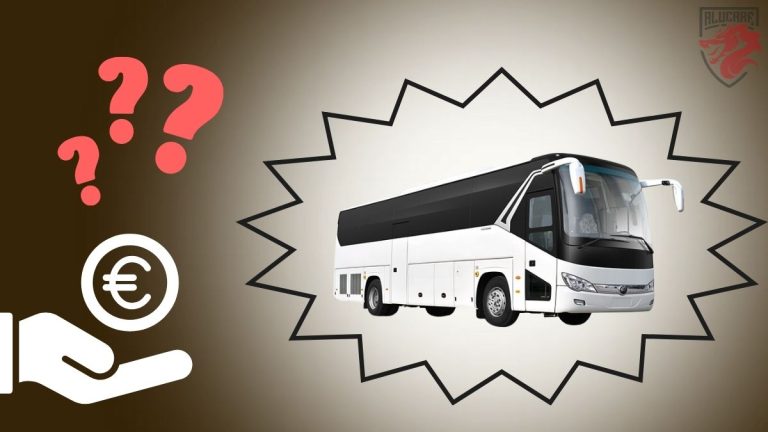 Ilustração para o nosso artigo "Quanto custa um autocarro novo de 70 lugares em França?