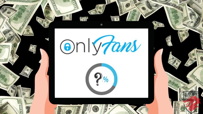 Illustration i billeder til vores artikel "Hvor mange procent tager OnlyFans?"