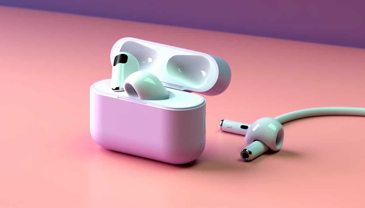 Illustration of the Airpods