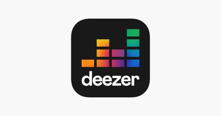 Логотип Deezer