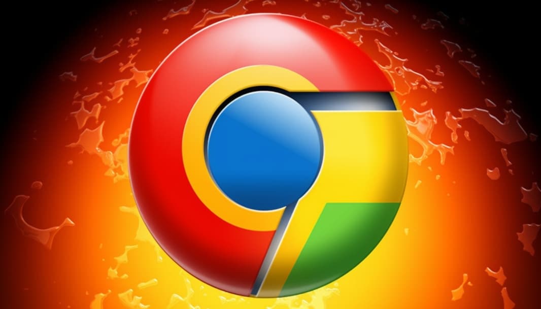 Neu gemischtes Chrom-Logo