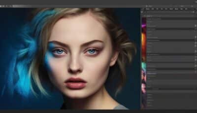 Ilustração em imagem de photoshop