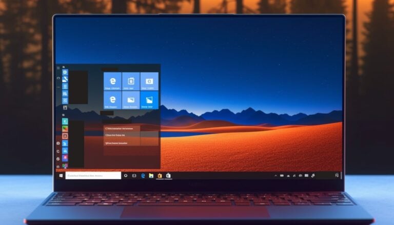 Image of the taskbar