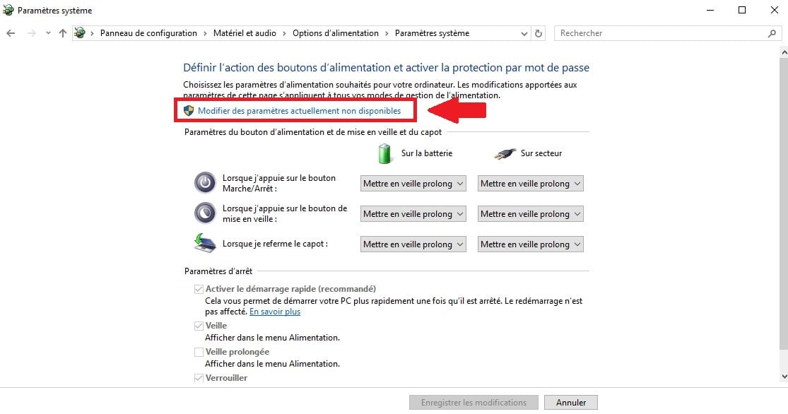 Windowsでは現在利用できない設定の変更