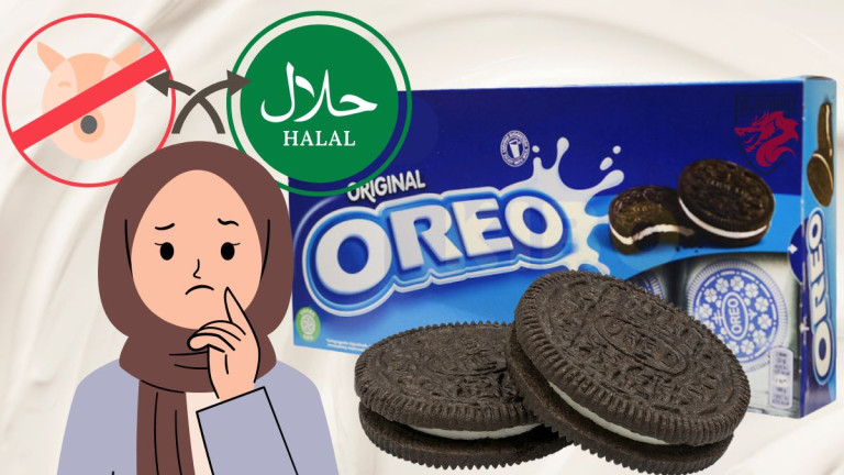 Image illustration for our article "Oreo halal: is there pork in Oreo cookies?"