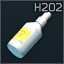 Bottle of hydrogen peroxide (Flasche mit Wasserstoffperoxid)