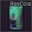 Can of RatCola soda (Dose RatCola-Limonade)