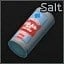 Can of white salt